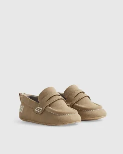 Baby Boy Beige Loafers