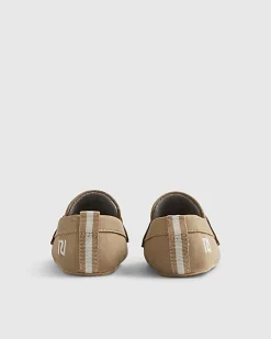 Baby Boy Beige Loafers