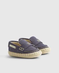 Baby Boys Blue Espadrille Loafers