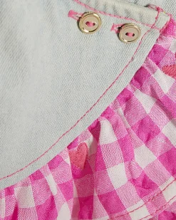 Baby Girl Blue Denim Hybrid Tiger Set