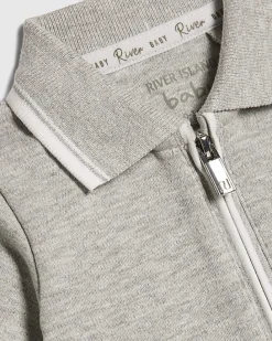 Baby Grey Bodysuit Set