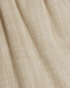 Beige Elasticated Waist Shorts