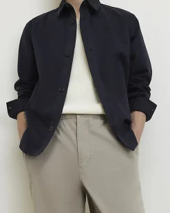 Beige Loose Fit Trousers