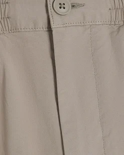 Beige Loose Fit Trousers
