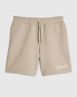 Beige Premium Regular Fit Sanctuaire Shorts
