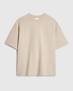 Beige RI Studio Boxy Heavyweight T-Shirt