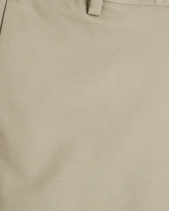 Beige Slim Fit Stretch Chino Trousers
