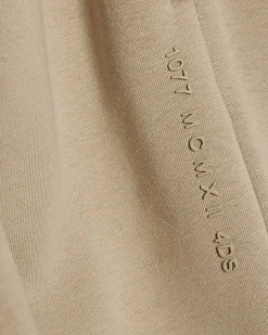Beige Wide Leg Joggers
