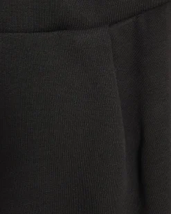Black Barrel Leg Jersey Trousers