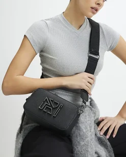 Black Crossbody Camera Bag