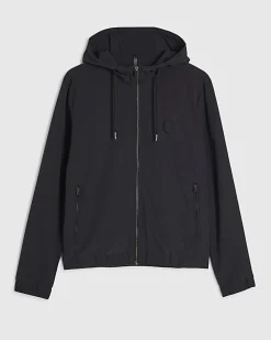 Black Hooded Jacket