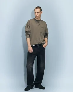 Black Loose Fit Jeans