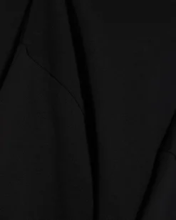 Black Oversized Fit Crew Neck T- Shirt