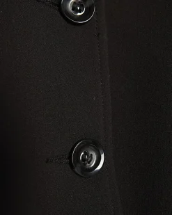 Black Pocket Detail Bomber Jacket