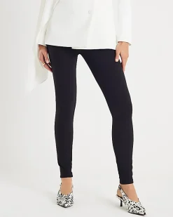 Black Ponte Leggings