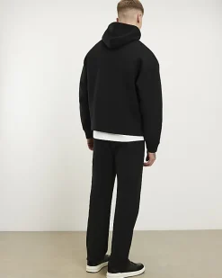 Black Premium Hoodie And Joggers Set