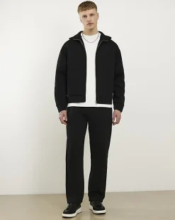 Black Premium Regular Fit Joggers