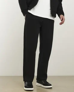 Black Premium Regular Fit Joggers