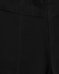 Black Pull-On Sculpt Palazzo Jeans