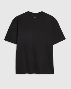 Black Regular Fit Crew Neck T-Shirt