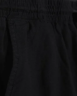 Black Regular Fit Shorter Length Shorts