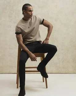 Black skinny fit Stretch Essential jeans