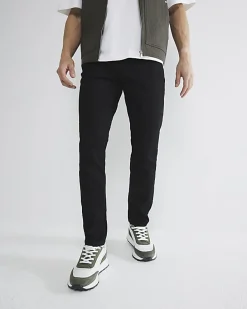 Black Skinny Fit Stretch Jeans