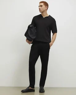 Black Skinny Fit Trousers