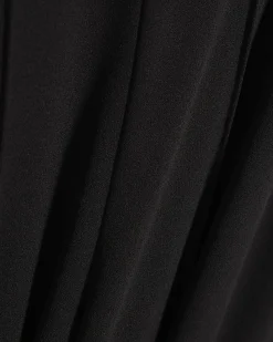 Black Sleeveless Bandeau Jumpsuit