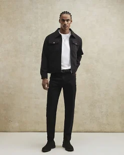 Black Slim Fit Stretch Essential Jeans
