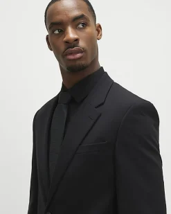 Black Slim Fit Suit Jacket