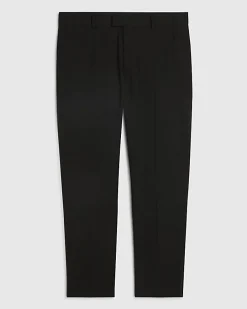 Black Slim Fit Tailored Suit Trousers