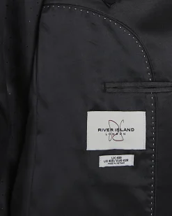 Black Slim Fit Tuxedo Jacket