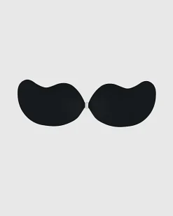 Black Stick On Mango Bra
