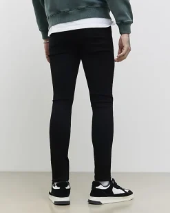 Black Super Skinny Stretch Jeans