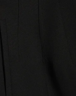 Black Tailored Cigarette Trousers