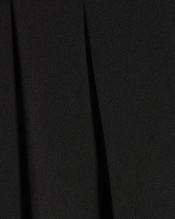 Black Tailored Wide Leg Trousers