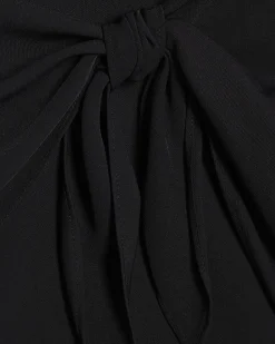 Black Tie Front Skort
