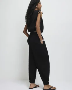 Black Tie Shoulder Lounge Set