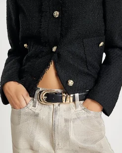 Black Triple Keeper Belt
