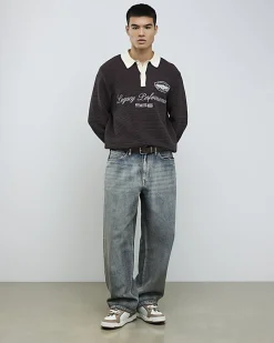 Blue Baggy Fit Jeans