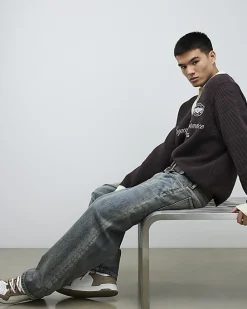 Blue Baggy Fit Jeans