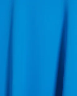 Blue Long Sleeve Batwing Top