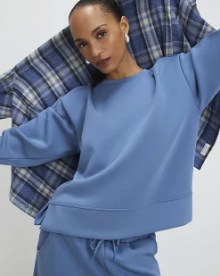 Blue Premium Sweatshirt