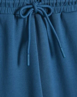 Blue Premium Wide Leg Joggers