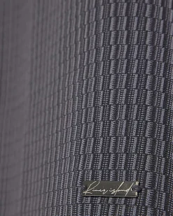 Blue Regular Fit Jacquard Open Collar Shirt