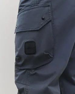 Blue Regular Fit Stretch Cargo Trousers
