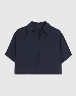 Blue Short Sleeve Polo Shirt