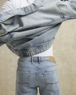 Blue Skinny Fit Stretch Jeans