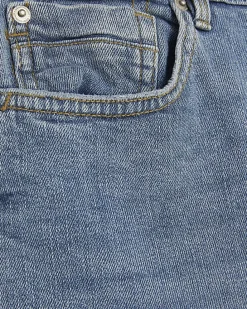 Blue Skinny Fit Stretch Jeans
